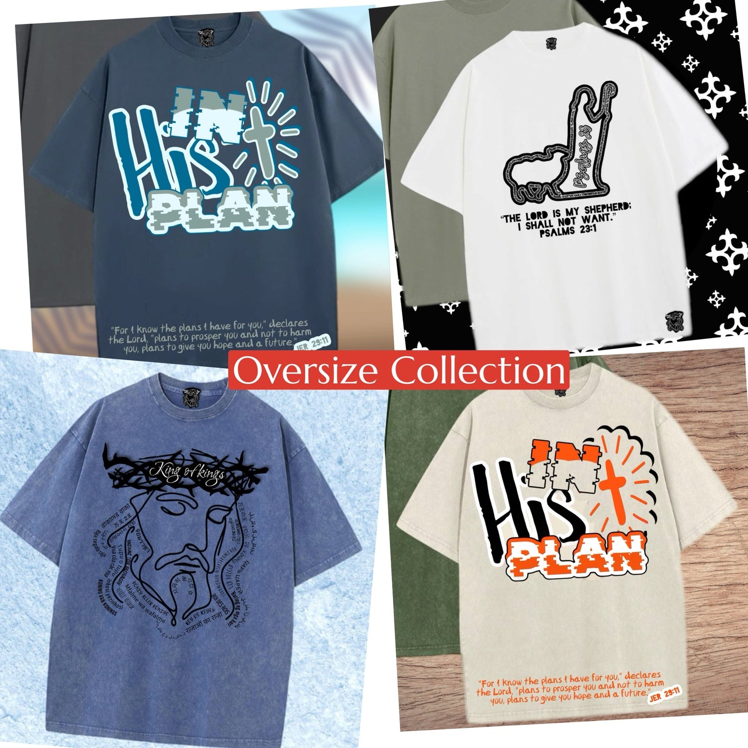 Oversize Tee's